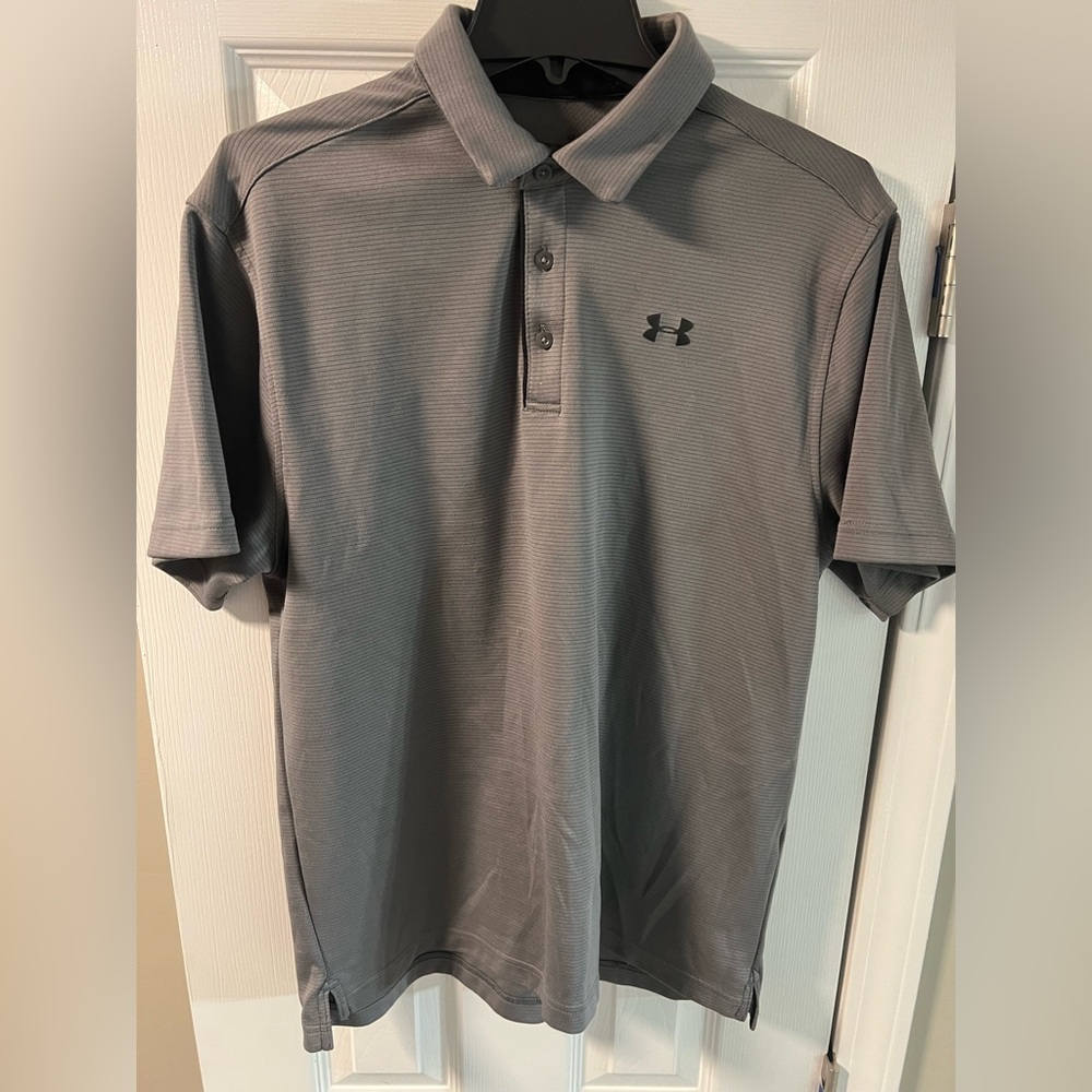 Under Armour Men's Charcoal Polo Shirt
